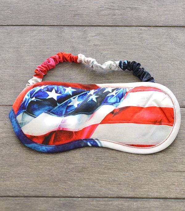 <font color=black>SALE ITEMS</font> :: MISCELLANEOUS :: Wholesale US Flag Soft Silk Satin Sleep Mask