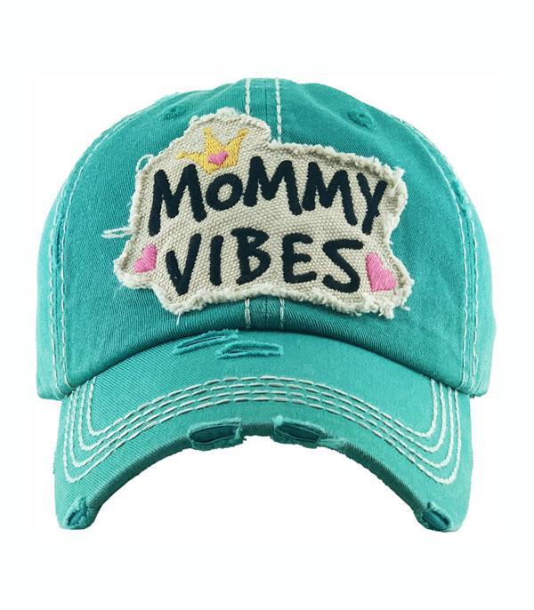 HATS I HAIR ACC :: BALLCAP :: Wholesale Mommy Vibes Vintage Ballcap