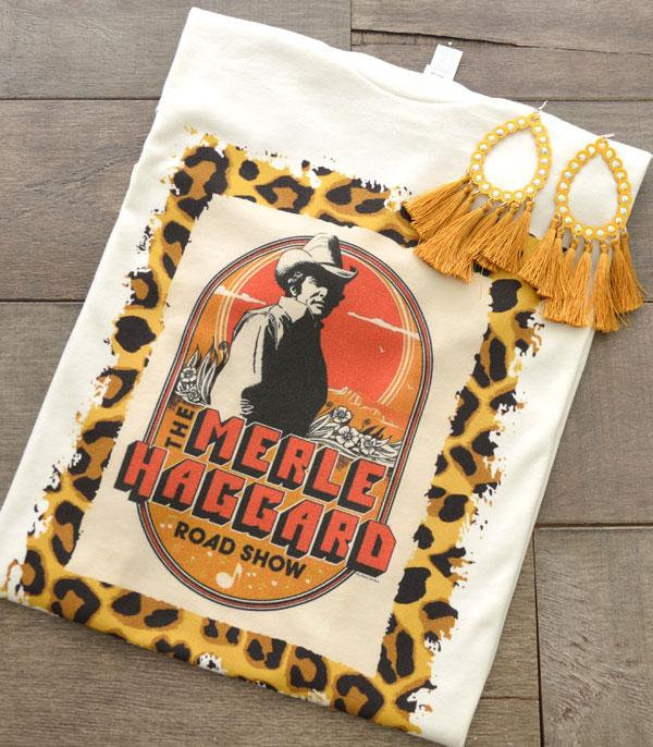 GRAPHIC TEES :: GRAPHIC TEES :: Wholesale Merle Haggard Vintage Short Sleeve Tee