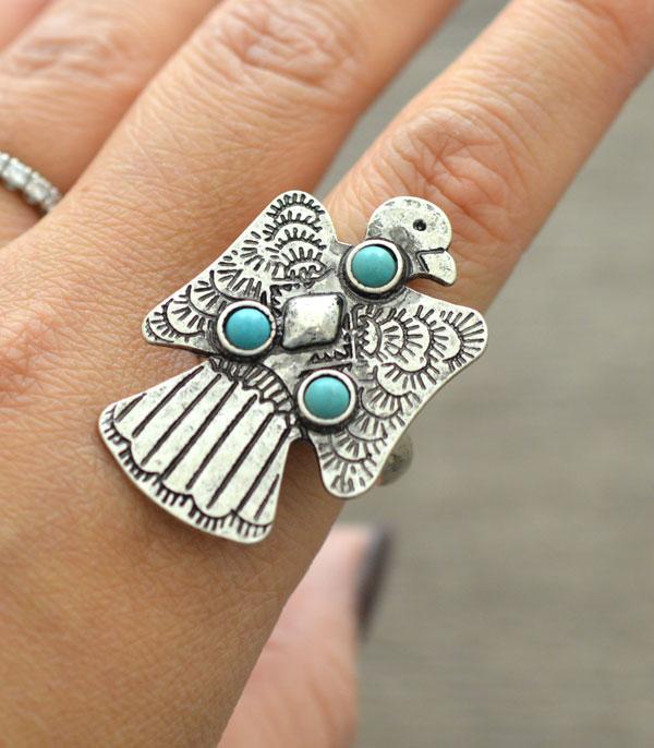 RINGS :: Wholesale Thunderbird Stretch Ring