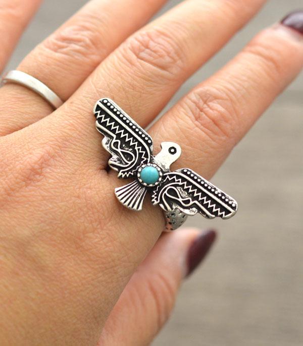 RINGS :: Wholesale Tipi Western Thunderbird RIng