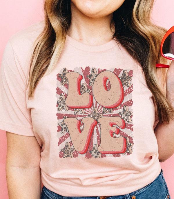 <font color=red>VALENTINE'S</font> :: Wholesale Retro love Vintage Graphic Tshirt