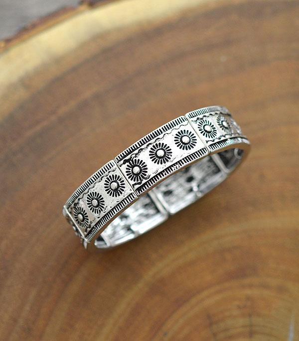 BRACELETS :: CUFF I BANGLE :: Wholesale Tipi Western Stretch Bangle Bracelet