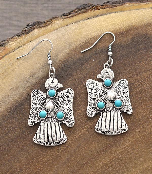 New Arrival :: Wholesale Tipi Thunderbird Dangle Earrings