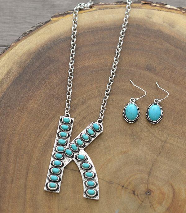 Initial necklaces