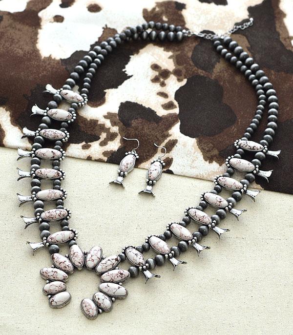 Wholesale Handbag Fashion Jewelry NECKLACES WESTERN SQUASH BLOSSOM at