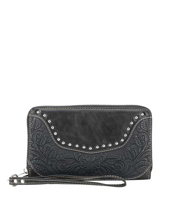 New Arrival :: Wholesale Montana West Partial Leather Wallet