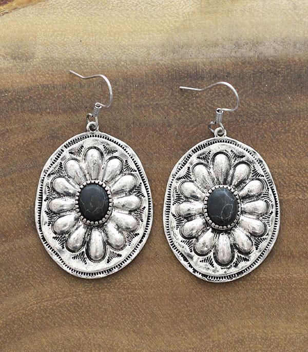 <font color=black>SALE ITEMS</font> :: JEWELRY :: Earrings :: Wholesale Western Concho Dangle Earrings