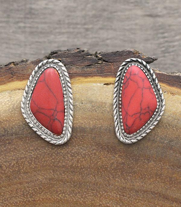 <font color=black>SALE ITEMS</font> :: JEWELRY :: Earrings :: Wholesale Turquoise Stone Post Earrings