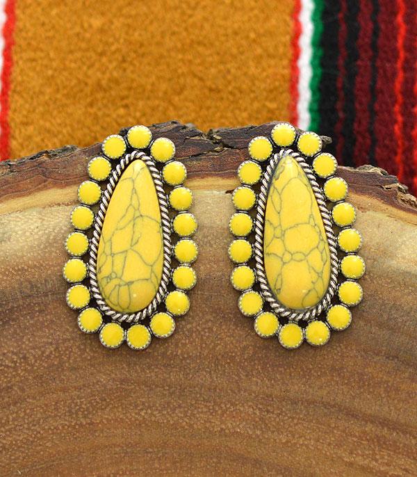 <font color=black>SALE ITEMS</font> :: JEWELRY :: Earrings :: Wholesale Teardrop Turquoise Post Earrings