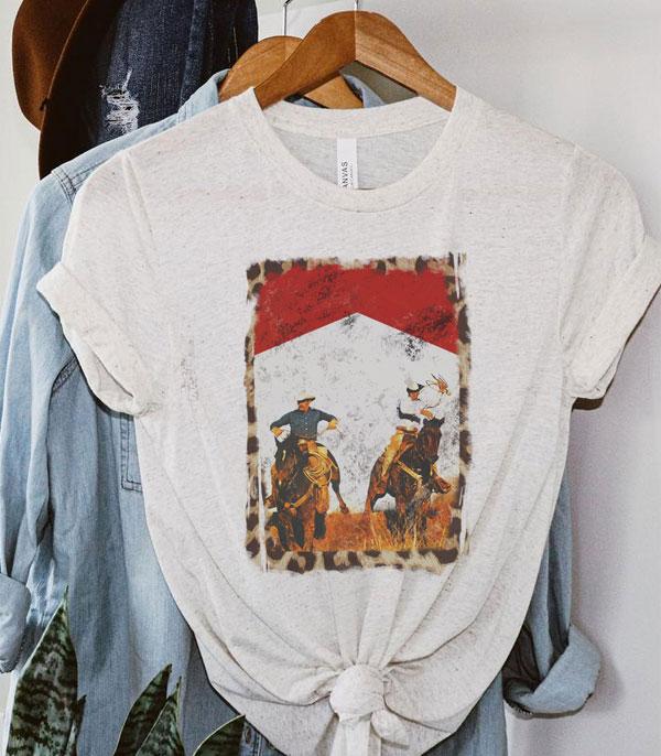 GRAPHIC TEES :: GRAPHIC TEES :: Wholesale Cowboy Vintage Short Sleeve Tshirt