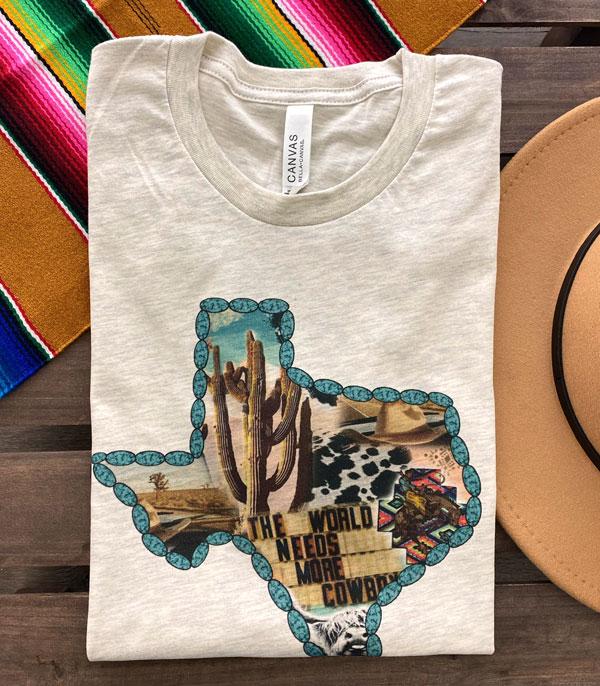 GRAPHIC TEES :: GRAPHIC TEES :: Wholesale Western Texas Map Short Sleeve Tshirt