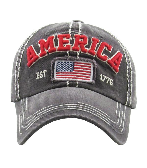 New Arrival :: Wholesale KB Ethos America Vintage Ballcap