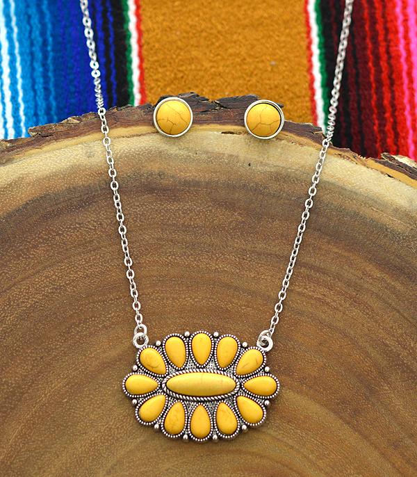 <font color=black>SALE ITEMS</font> :: JEWELRY :: Necklaces :: Wholesale Tipi Western Turquoise Necklace Set