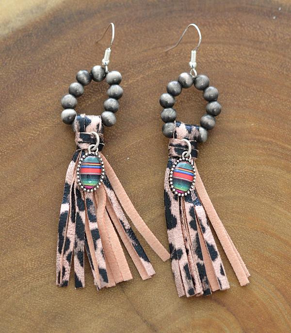 <font color=black>SALE ITEMS</font> :: JEWELRY :: Earrings :: Wholesale Navajo Pearl Bead Tassel Earrings