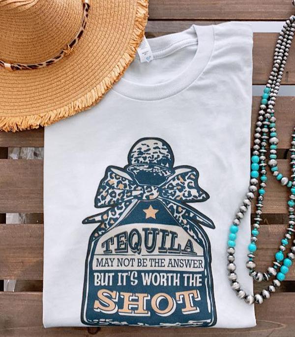 GRAPHIC TEES :: GRAPHIC TEES :: Wholesale Western Tequila Shot Graphic Tshirt