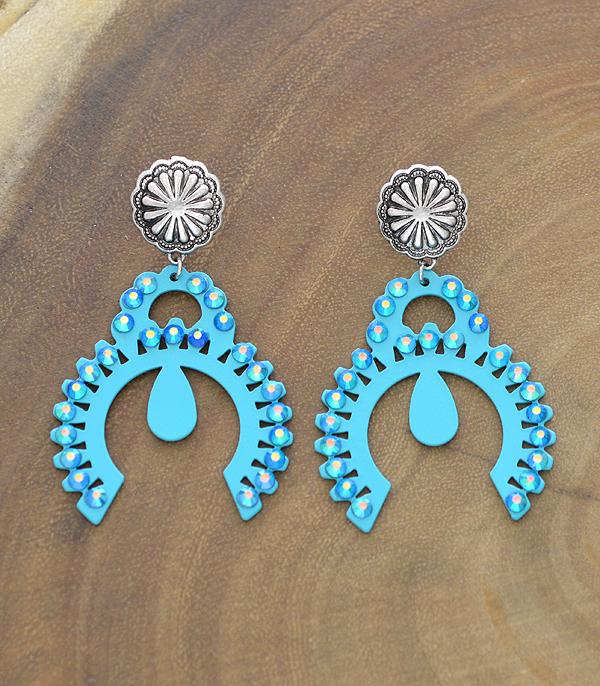 <font color=black>SALE ITEMS</font> :: JEWELRY :: Earrings :: Wholesale Concho Post Squash Blossom Earrings
