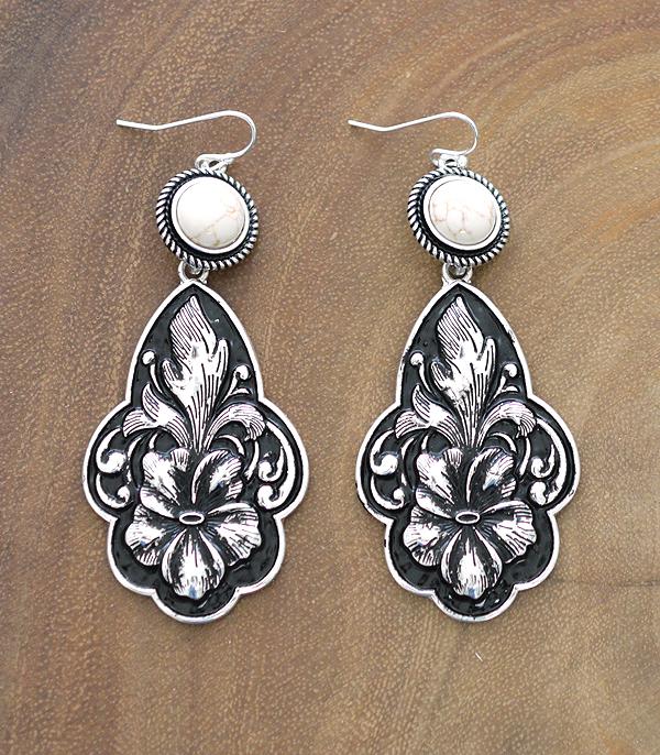 EARRINGS :: WESTERN HOOK EARRINGS :: Wholesale Western Pattern Casting Earrings