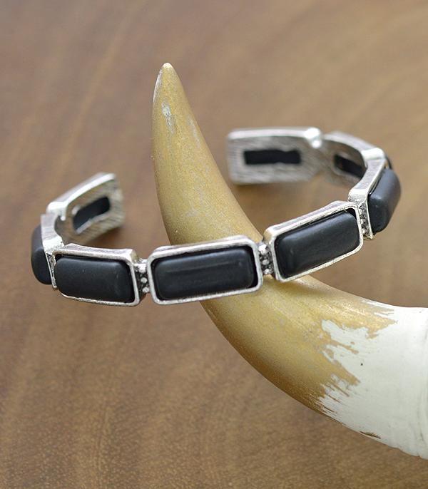 BRACELETS :: CUFF I BANGLE :: Wholesale Western Turquoise Semi Stone Cuff 