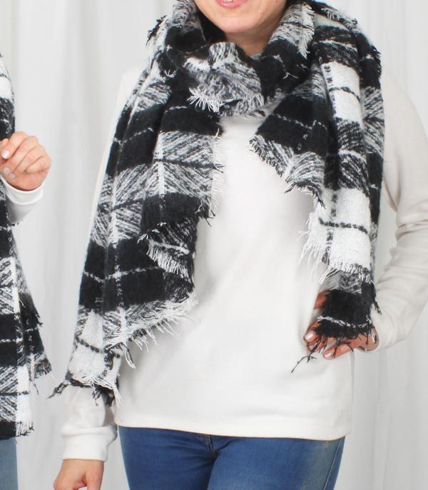 <font color=black>SALE ITEMS</font> :: SCARVES | APPAREL  :: Scarves :: Wholesale Fall Winter Plaid Scarf