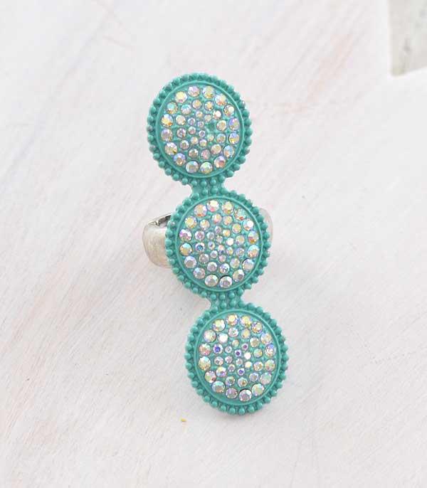 RINGS :: Wholesale Bling Rhinestone Stretch Ring