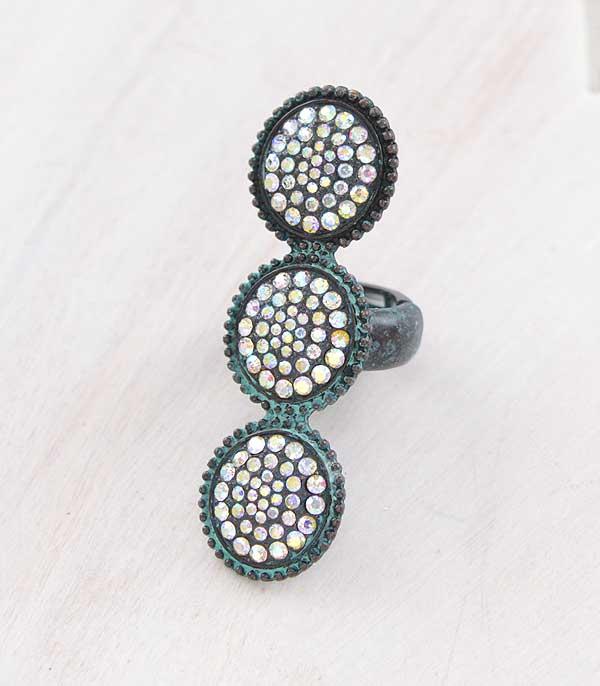 RINGS :: Wholesale Bling Rhinestone Stretch Ring