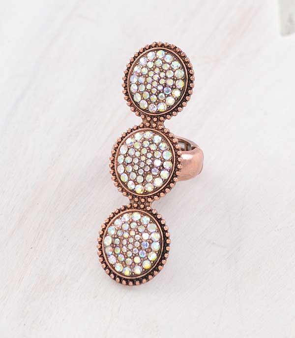 RINGS :: Wholesale Bling Rhinestone Stretch Ring