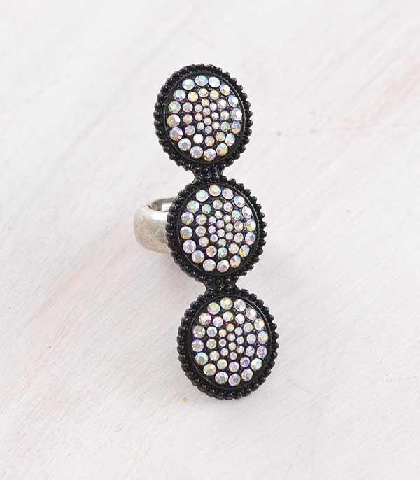 RINGS :: Wholesale Bling Rhinestone Stretch Ring