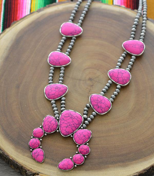New Arrival :: Wholesale Western  Squash Blossom Necklace 