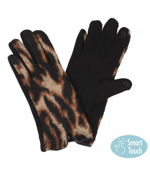 New Arrival :: Wholesale Womens Leopard Print Winter Gloves