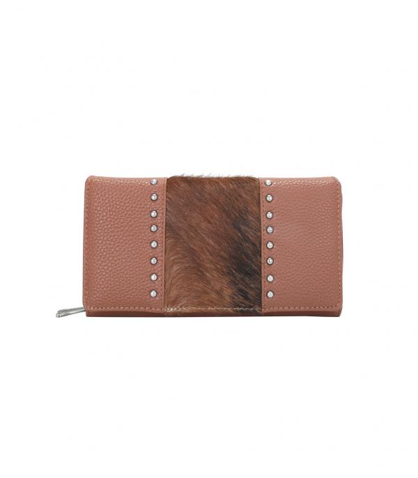 New Arrival :: Wholesale Trinity Ranch Cowhide Collection Wallet