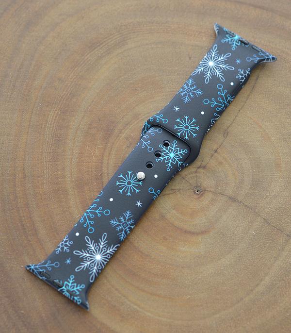 <font color=BLUE>WATCH BAND/ GIFT ITEMS</font> :: SMART WATCH BAND :: Wholesale Christmas Print Silicone Watch Band