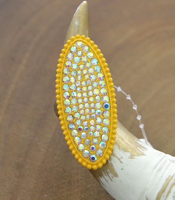 RINGS :: Wholesale Rhinestone Bling Stretch Ring