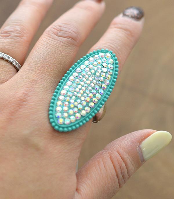 RINGS :: Wholesale Bling Rhinestone Stretch Ring