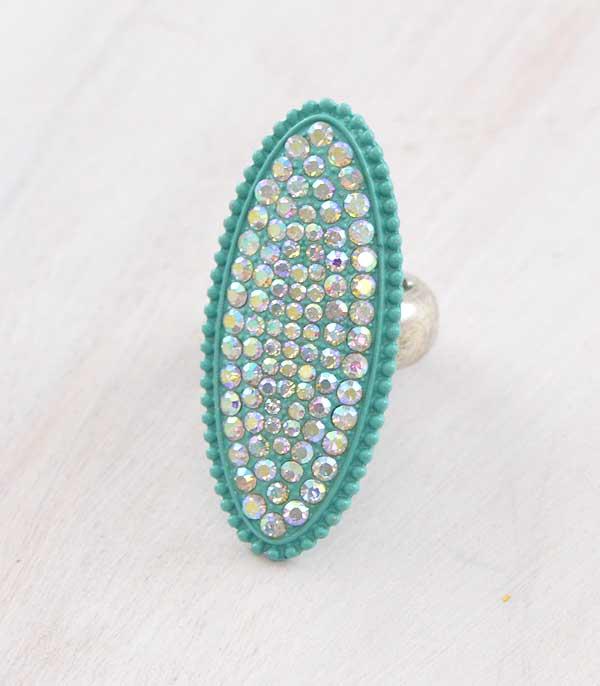 RINGS :: Wholesale Bling Rhinestone Stretch Ring