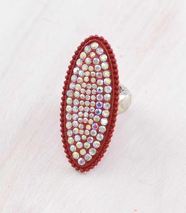 RINGS :: Wholesale Bling Rhinestone Stretch Ring