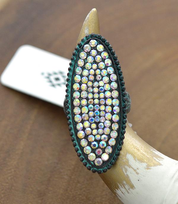 RINGS :: Wholesale Rhinestone Bling Stretch Ring