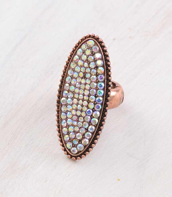 RINGS :: Wholesale Rhinestone Bling Stretch Ring