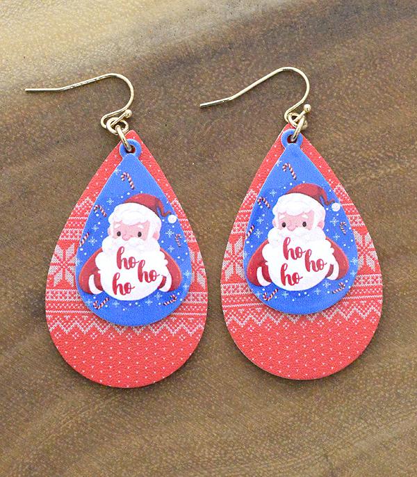 <font color=black>SALE ITEMS</font> :: JEWELRY :: Earrings :: Wholesale Christmas Teardrop Earrings