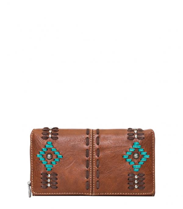 New Arrival :: Wholesale Montana West Whipstitch Western Wallet