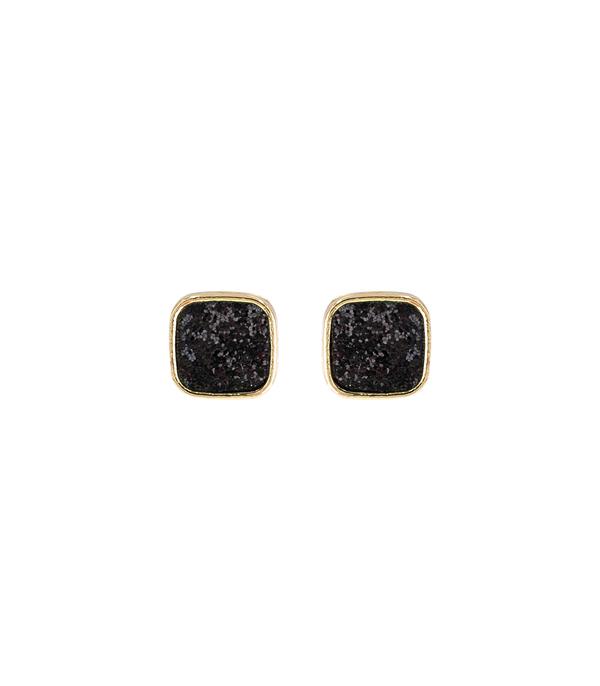 <font color=black>SALE ITEMS</font> :: JEWELRY :: Earrings :: Wholesale Square Glitter Stud Earrings