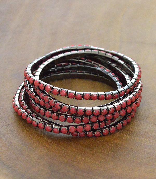 BRACELETS :: STRETCH-BEAD :: Wholesale Multi Layered Bracelet Set