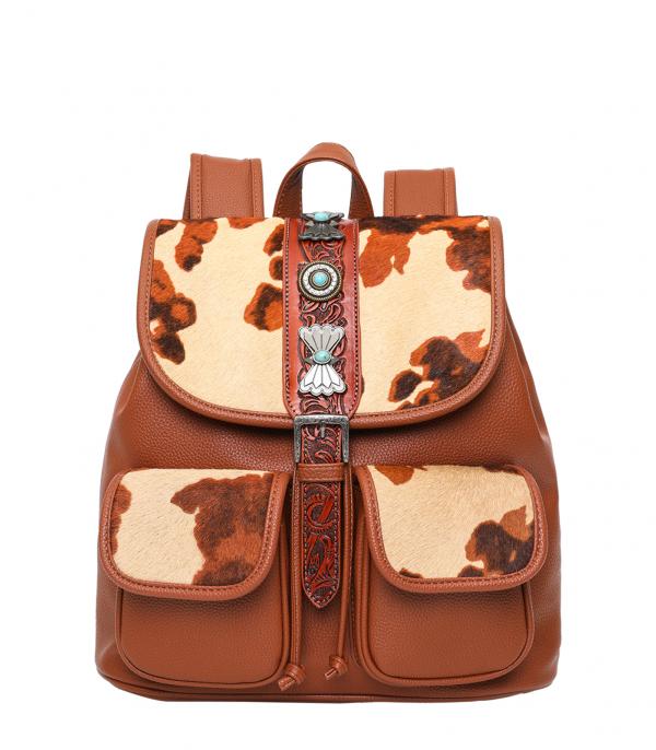New Arrival :: Wholesale Montana West Hair-On Cowhide Backpack