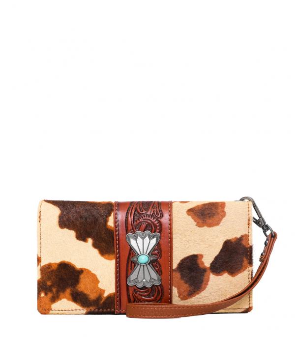 New Arrival :: Wholesale Montana West Hair-On Cowhide Wallet
