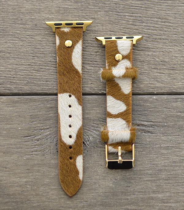New Arrival :: Wholesale Genuine Leather Deer Print Watch Band