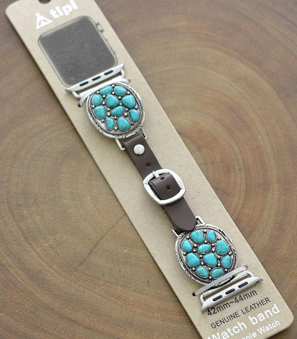 New Arrival :: Wholesale Tipi Western Semi Stone Apple Watch Band