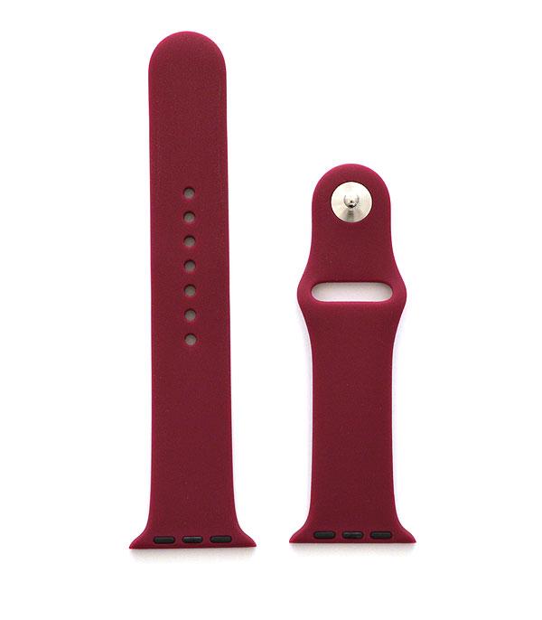 <font color=black>SALE ITEMS</font> :: MISCELLANEOUS :: Wholesale Solid Color Silicone Apple Watch Band