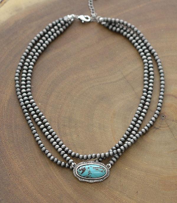 New Arrival :: Wholesale Multi Strand Turquoise Navajo Necklace