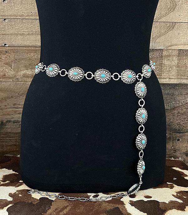 New Arrival :: Wholesale Tipi Western Small Concho Belt