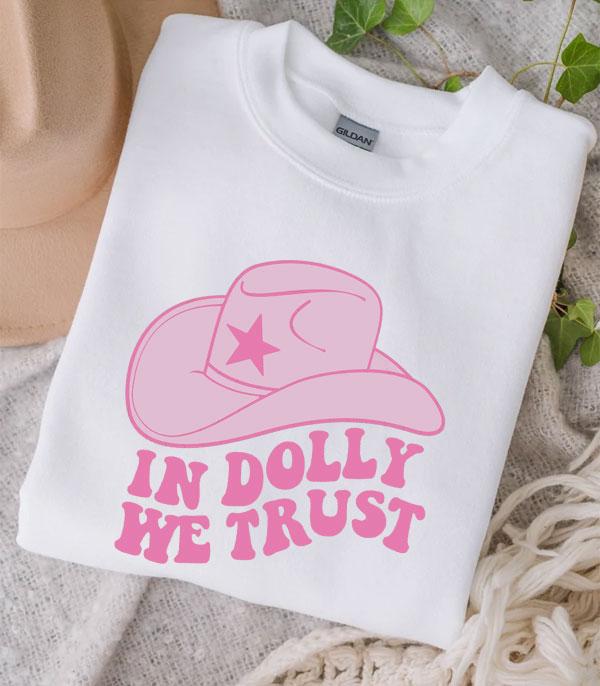 <font color=#FF6EC7>PINK COWGIRL</font> :: Wholesale Western Graphic Sweatshirt